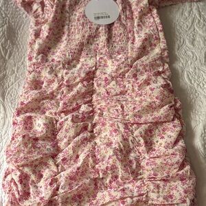 Princess Polly Pink Floral Midi Dress